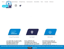 Tablet Screenshot of gruppolem.com